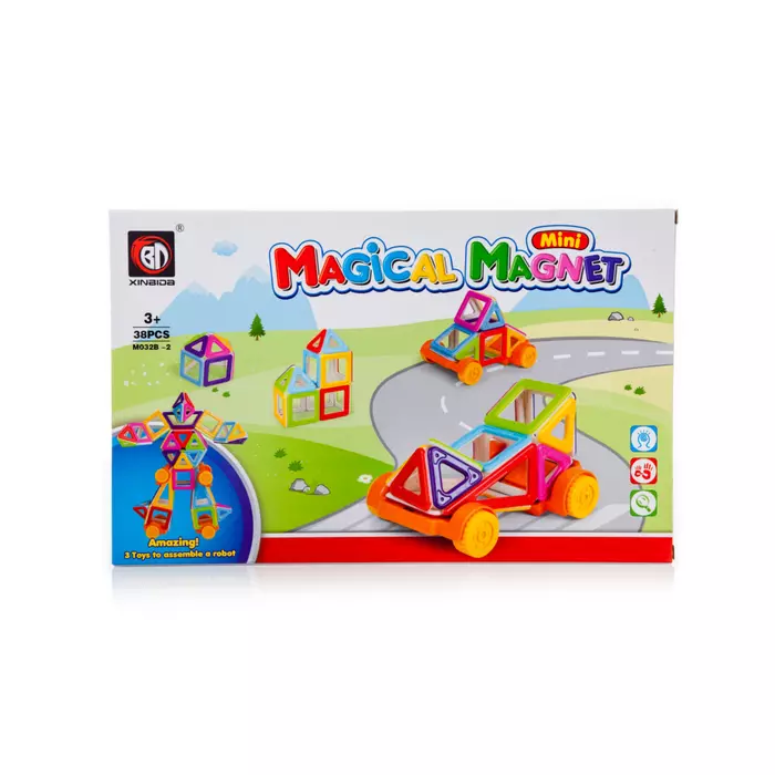 Magical Magnet 38 részes mágneses blokkjáték
