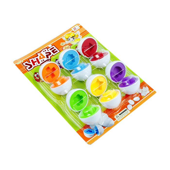 Oktató játék - színes tojások