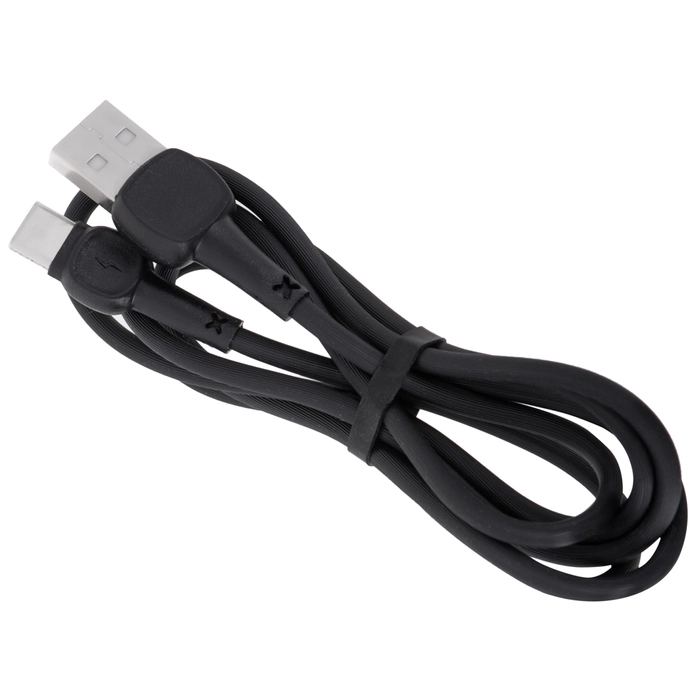 L-brno USB-TypeC kábel, 100cm, fekete