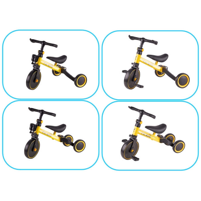 TRIKE FIX Mini tricikli (sárga)