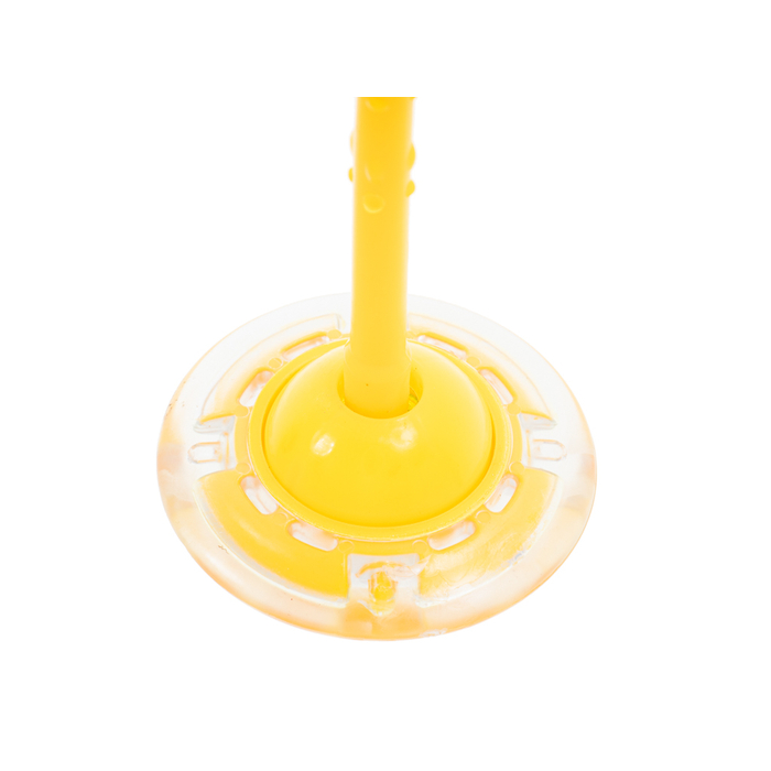 Hula bokára rögzíthető ugráló játék-sárga