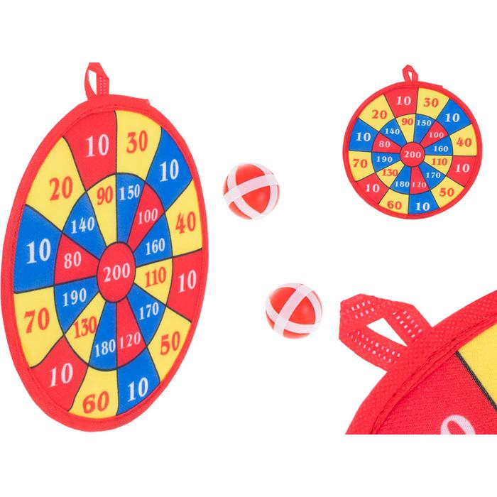 Tépőzáras darts játék 22cm