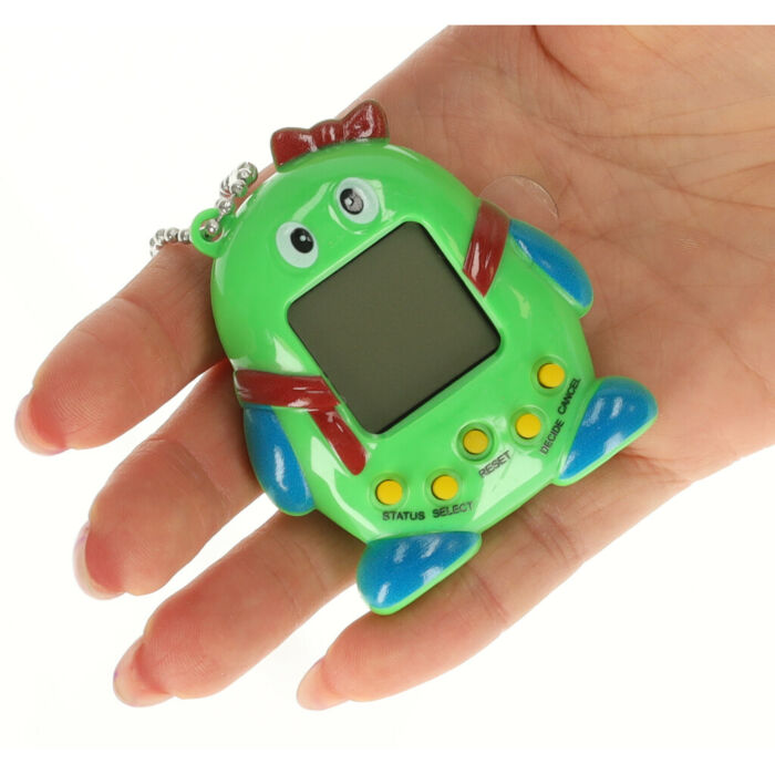 Tamagotchi játék állat elektronikus játék (zöld)