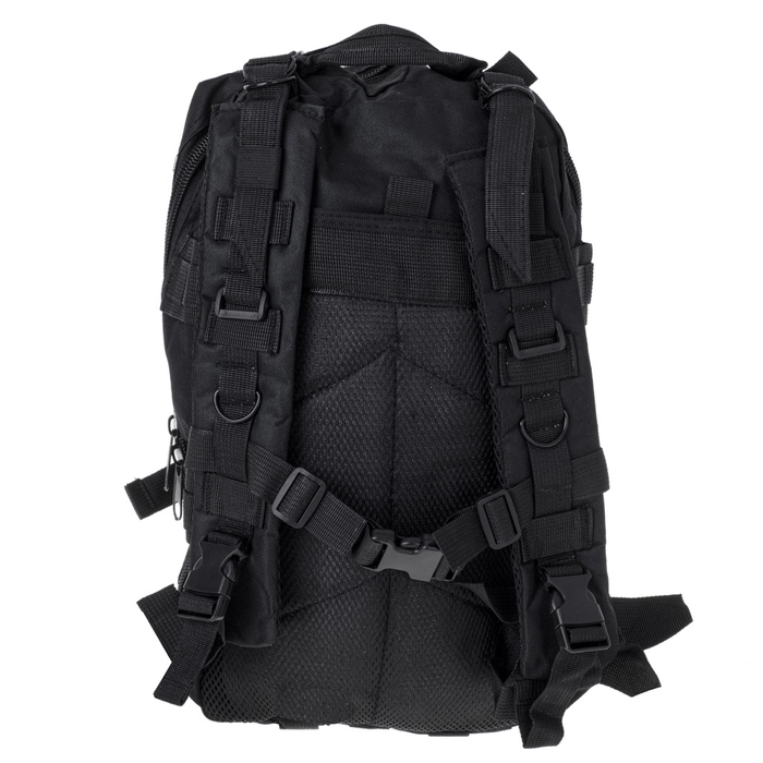 Katonai taktikai hátizsák, fekete, 25 L 