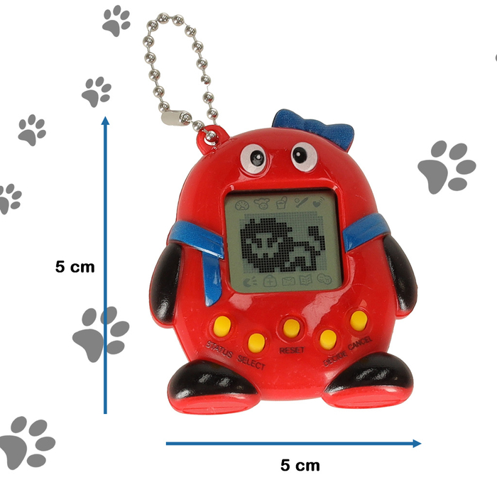 Tamagotchi játék állat elektronikus játék (piros)