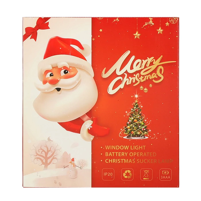 LED függőlámpa karácsonyi dekoráció 49cm 10 LED-ek - hóember 