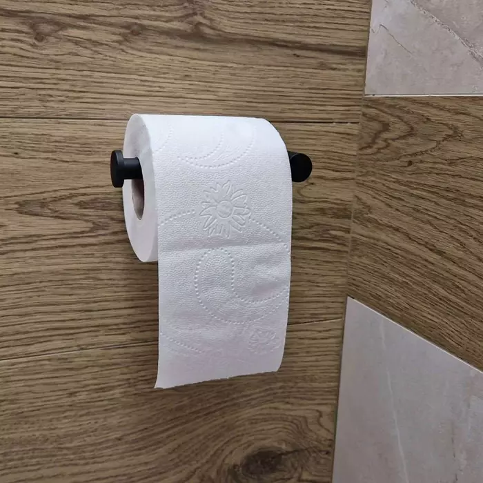 Loft WC-papír tartó - fekete