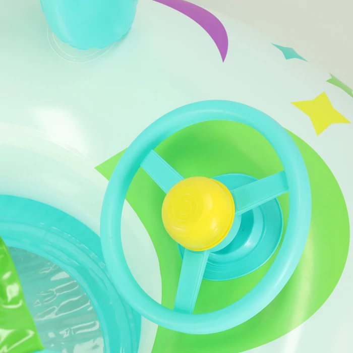 Felfújható vízi játék kormánnyal