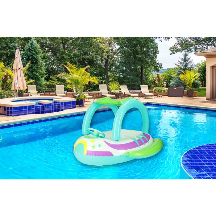 Felfújható vízi játék kormánnyal