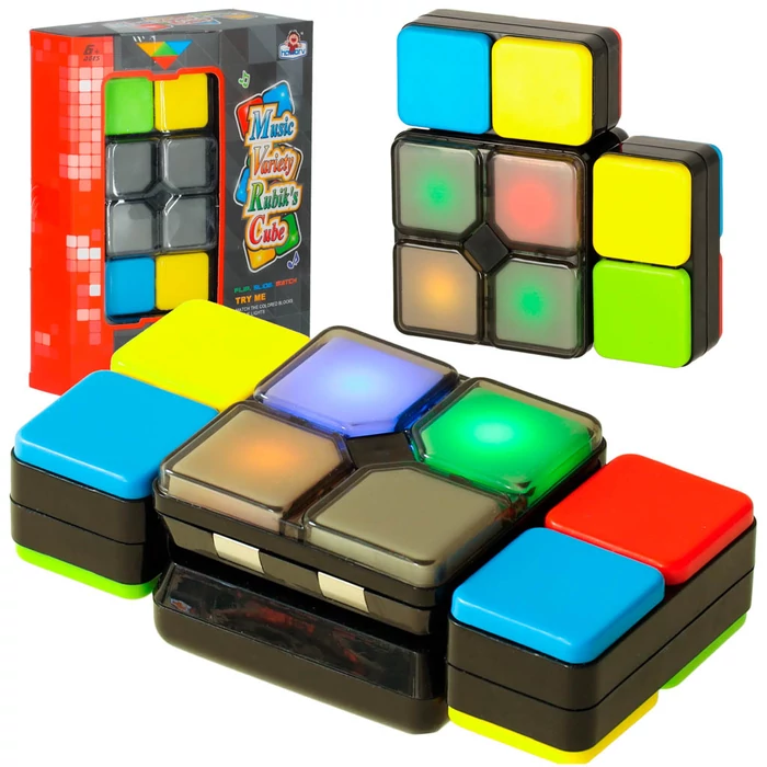 Kocka puzzle LED-del