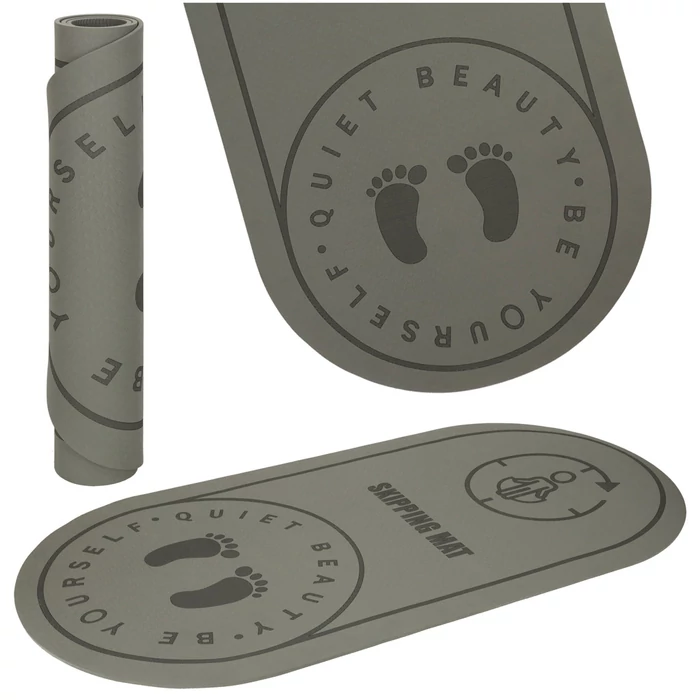 Jóga szőnyeg 127x63x0,6 cm fekete