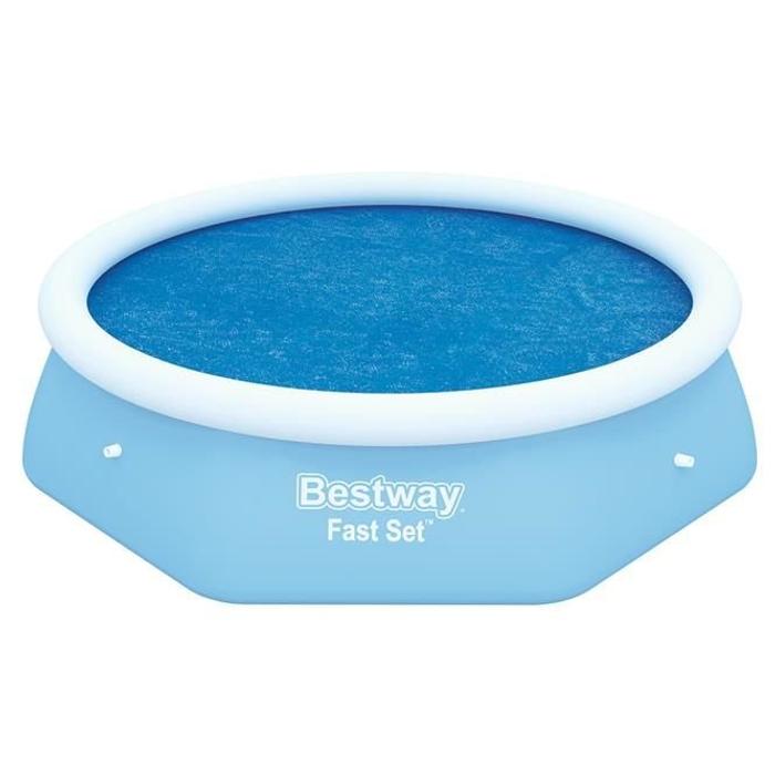 Napelemes fedél kerek úszómedencékhez - BESTWAY 58060