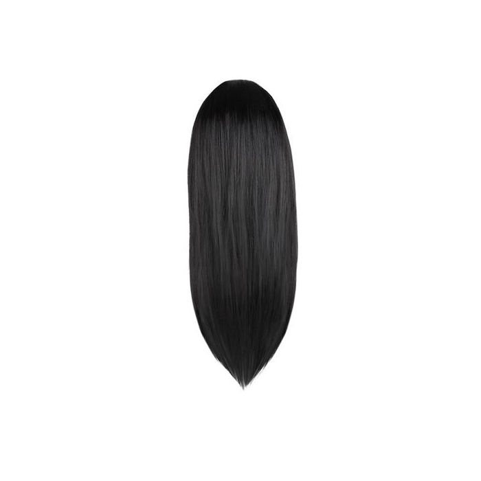 Fekete hosszú női paróka 