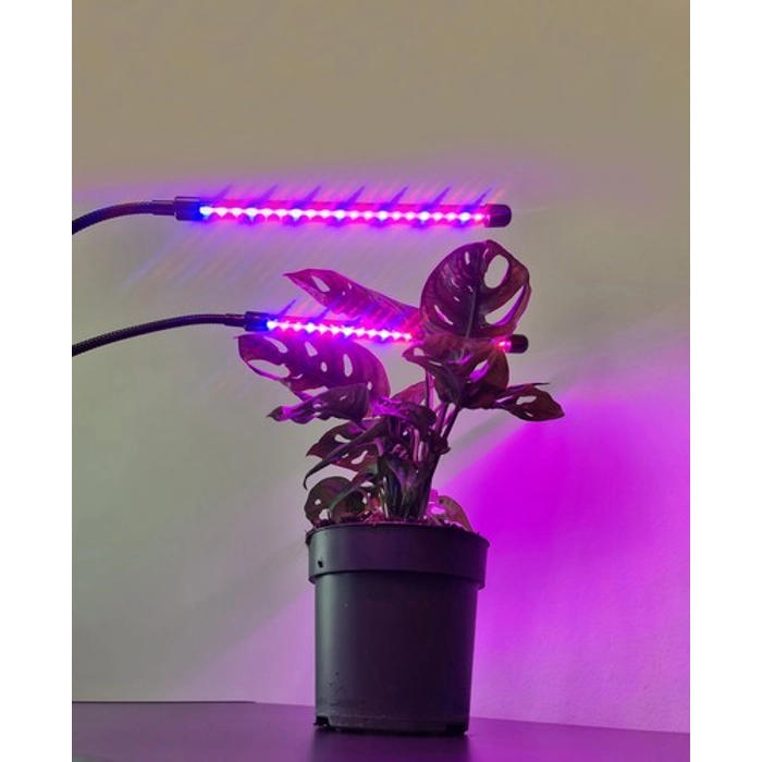 Palántanövesztő lámpa 20 LED-es - kétágú