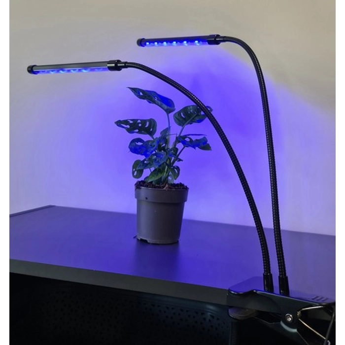 Palántanövesztő lámpa 20 LED-es - kétágú