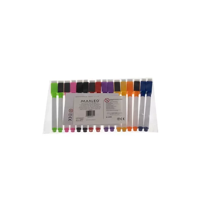 16 részes filctoll készlet mágnestáblához