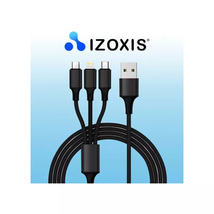 Izoxis 3 az 1-ben USB kábel