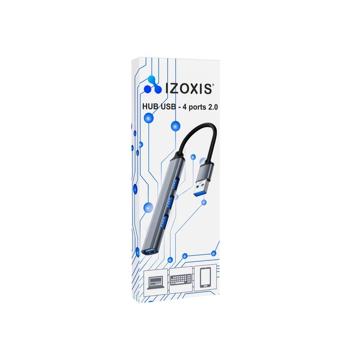 Izoxis USB HUB - 4 port 3.0 + 2.0 