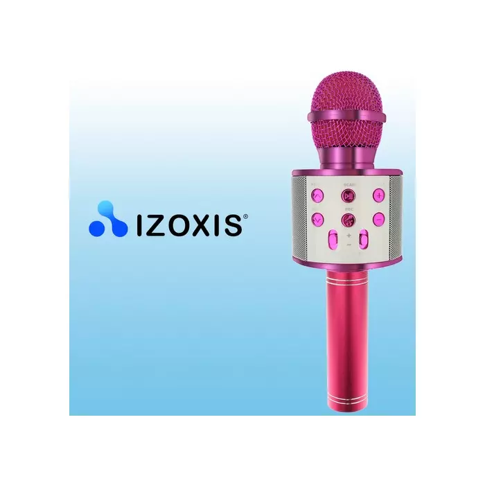 Izoxis karaoke mikrofon - pink