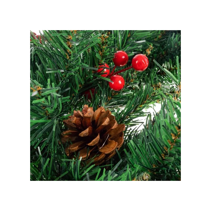 Karácsonyi ajtókoszorú 60cm XXL