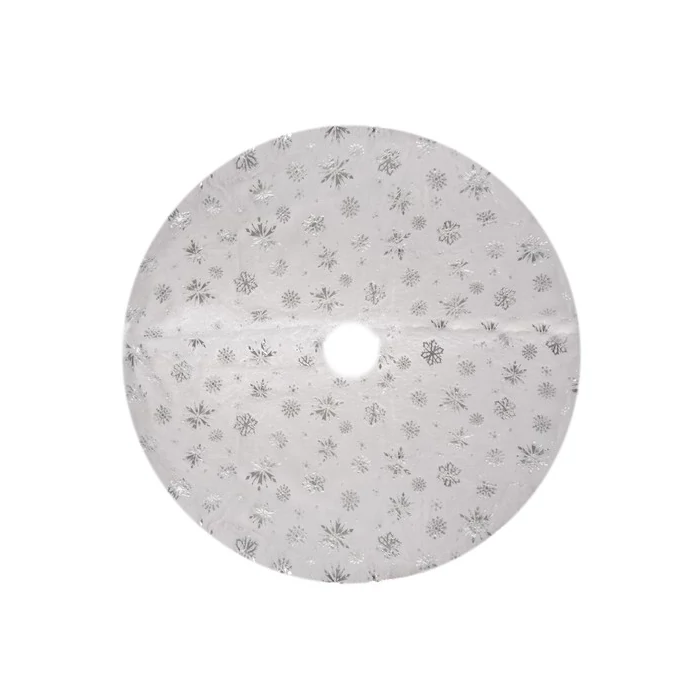 Ruhhy karácsonyfa alátét hópelyhes 120 cm