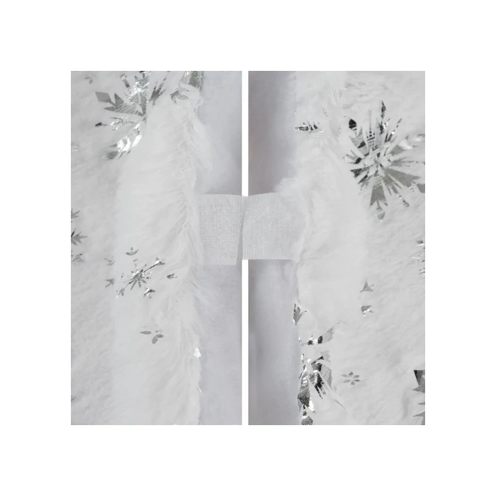 Ruhhy karácsonyfa alátét hópelyhes 120 cm