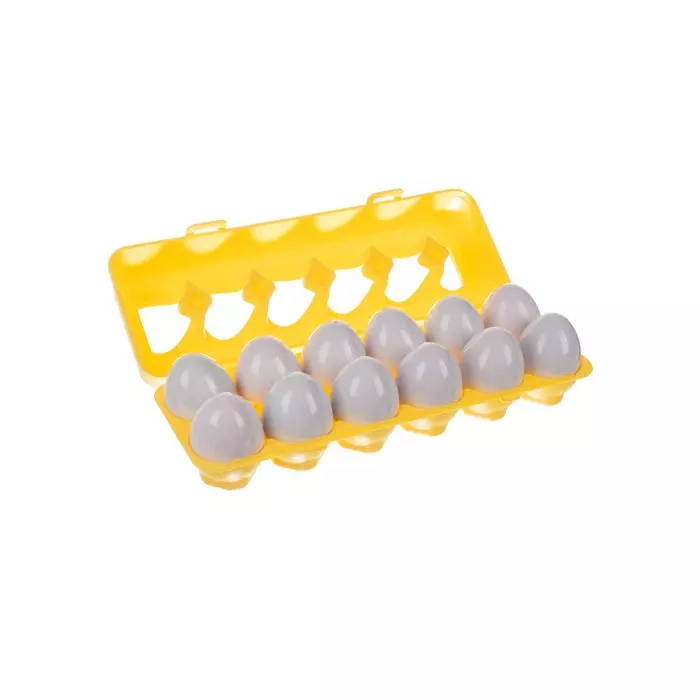 Szortírozó puzzle tojás egy kerékben / extrudáló készlet