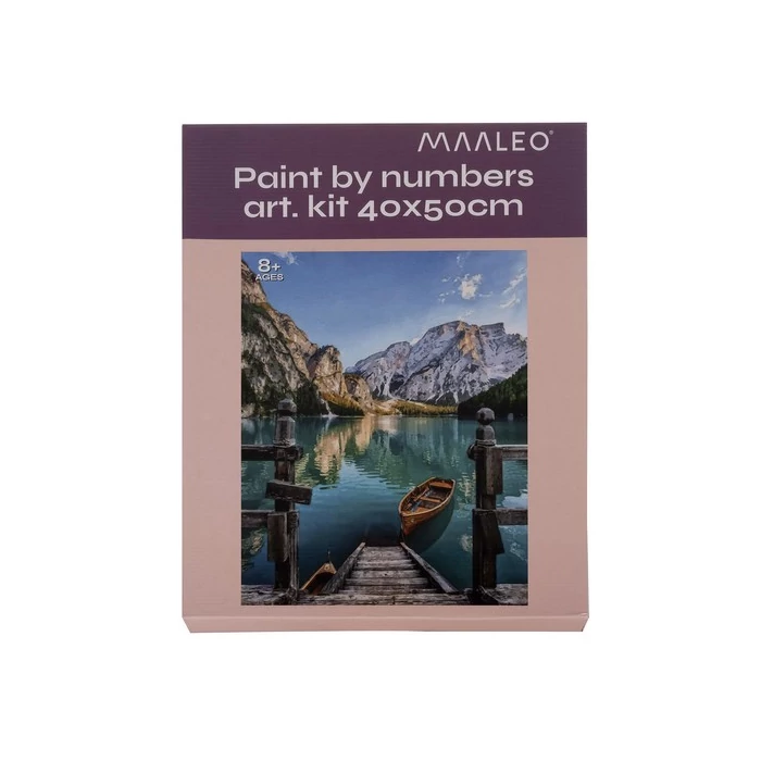 Számfestő fa rámával, Kanada - 40x50