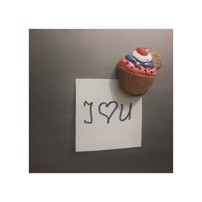 Kreatív hűtőmágnes készítő készlet - muffin