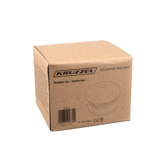 Kruzzel étterem / burger fa szortírozó + rendelési kártyák