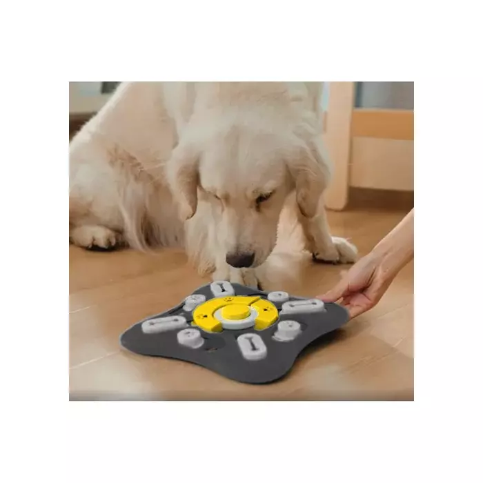 Interaktív játék és kutyatál, amely lelassítja az evést