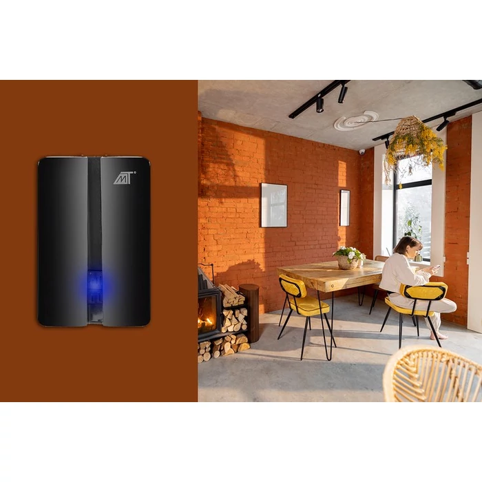 Malatec fekete vezeték nélküli csengő