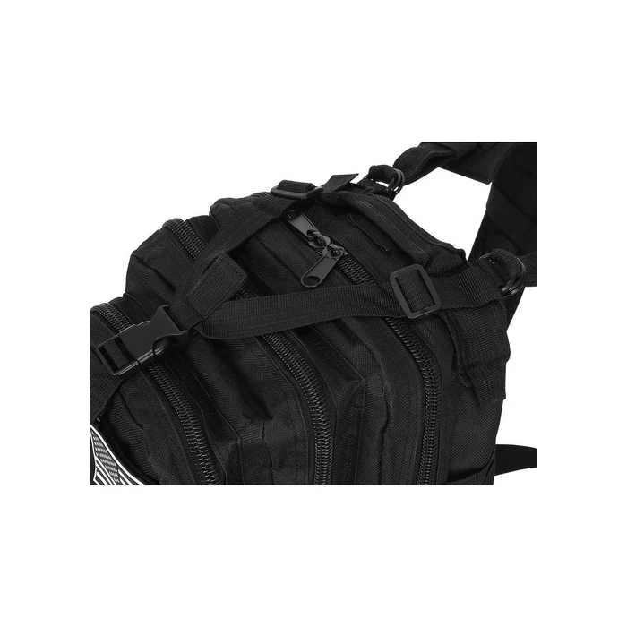 Turista hátizsák, fekete, 26 L