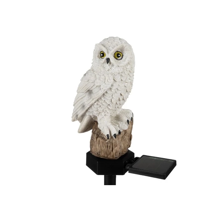 Napelemes kerti lámpa bagoly