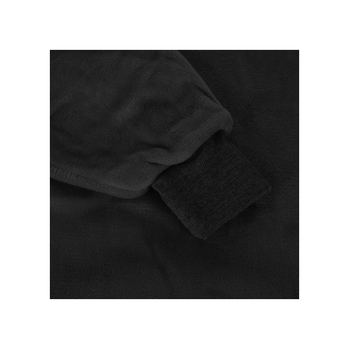 XXL plüss pulóver fekete 