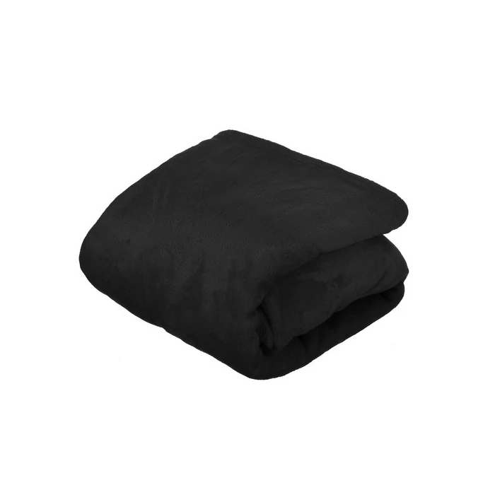 XXL plüss pulóver fekete 