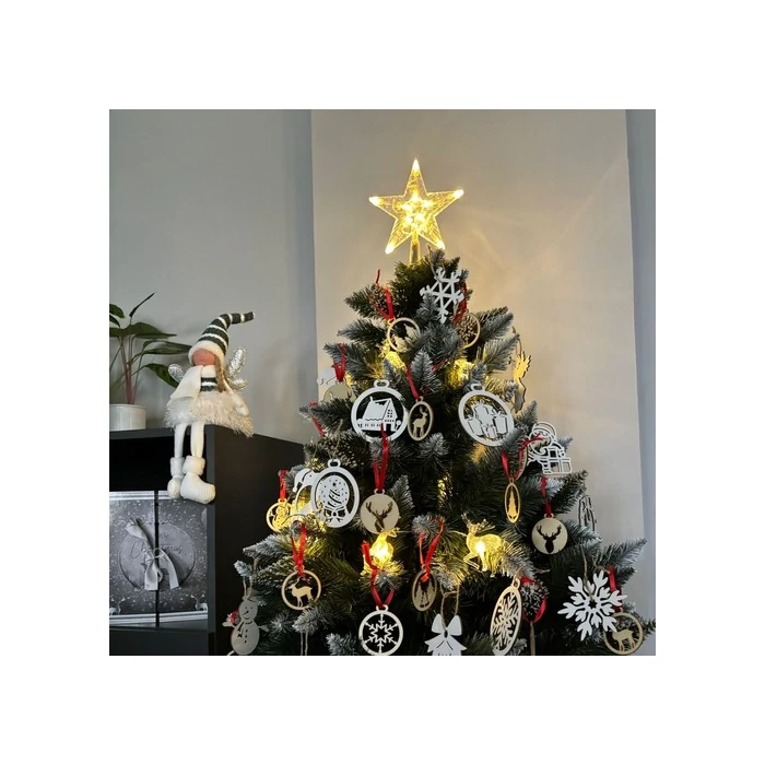 LED karácsonyfa csillag