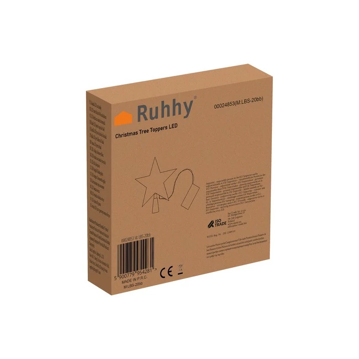 LED karácsonyfa csillag