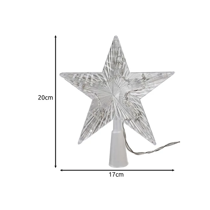 LED karácsonyfa csillag