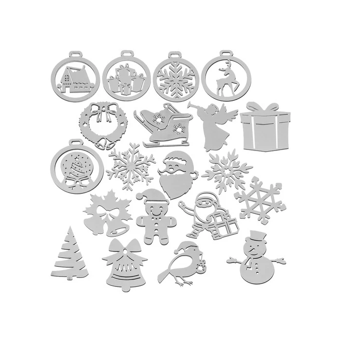 Fából készült karácsonyi díszek