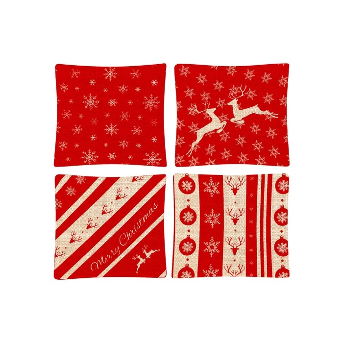 Dekoratív párnahuzat 45x45cm - 4 db-os