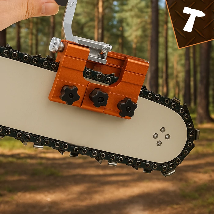 Kézi láncfűrész lánc élező