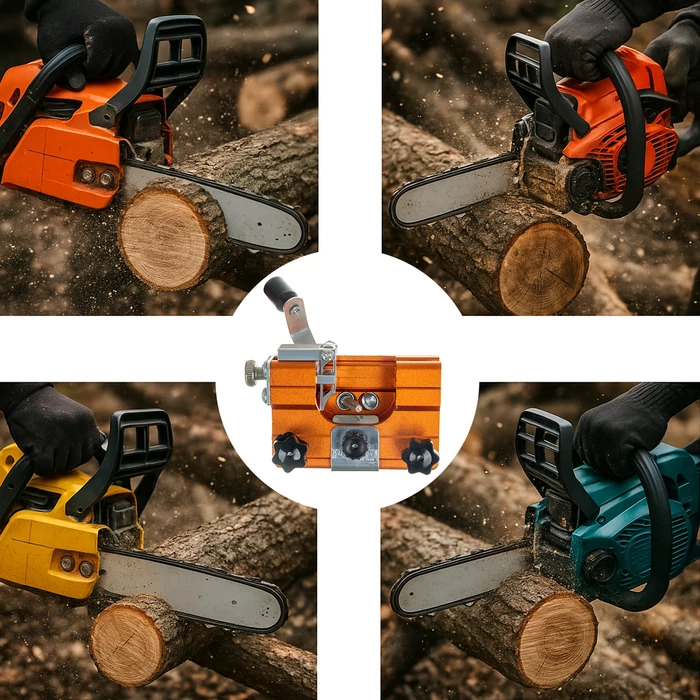 Kézi láncfűrész lánc élező