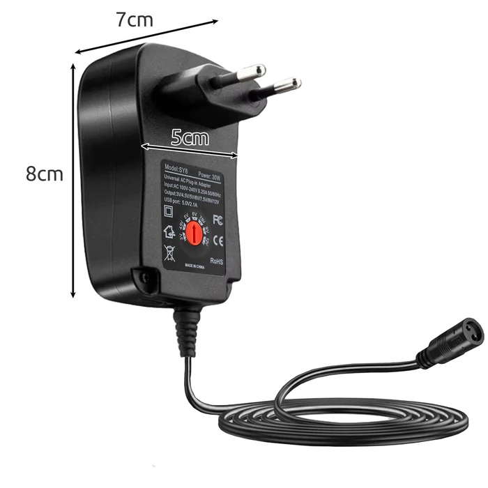 Univerzális tápegység, 3-12V, 30W