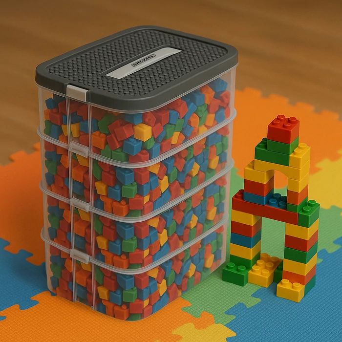 3 szintes rendszerező doboz