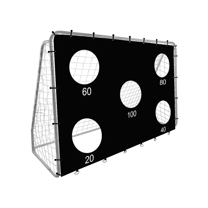 Futballkapu célzószőnyeggel