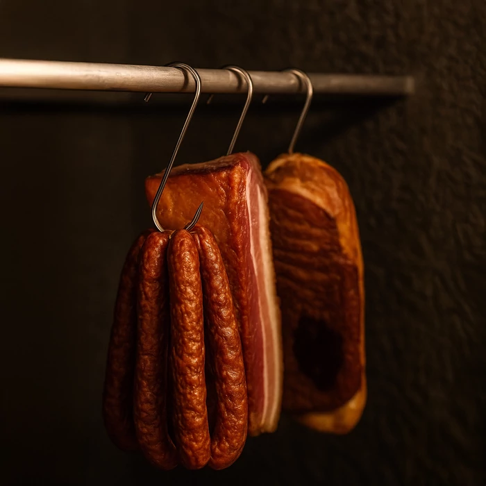 Füstölő horog, 15db