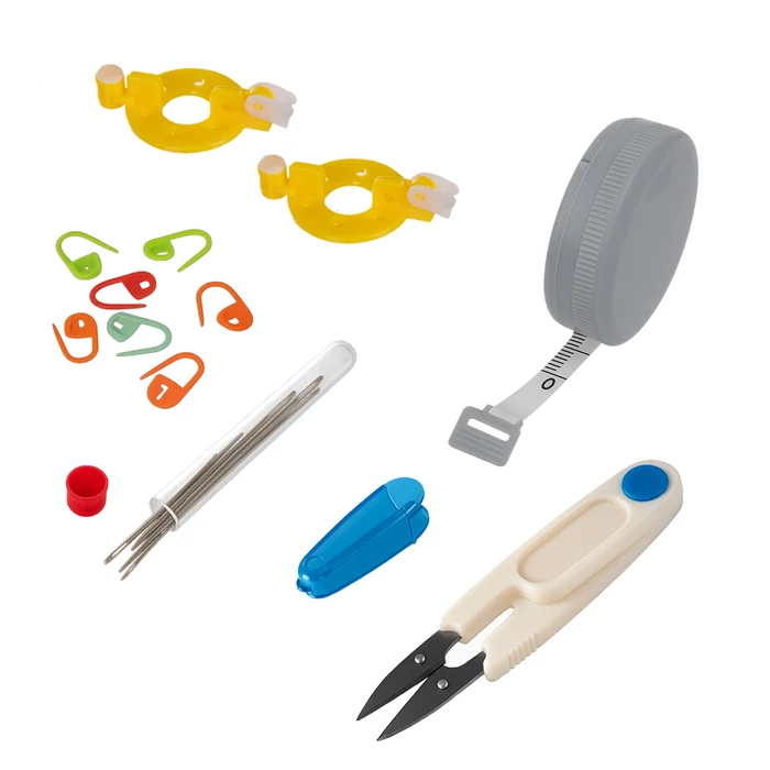 58 részes horgolókészlet tokban