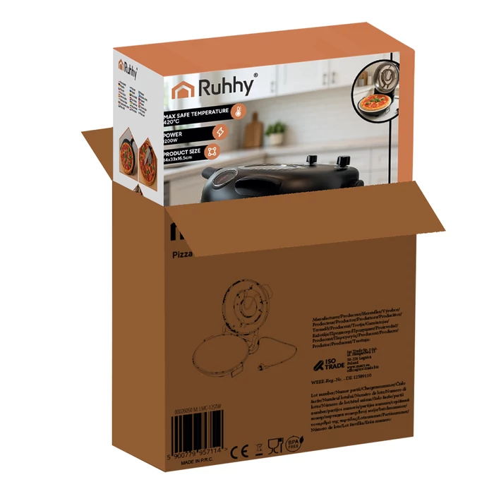 Elektromos pizzasütő készlet