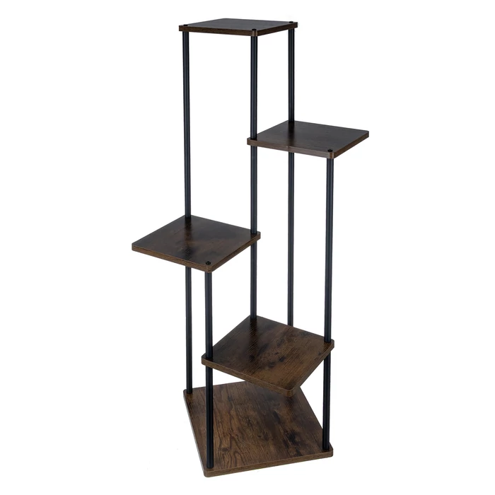 5 szintes loft virágállvány